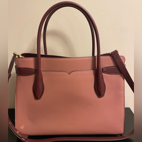 ❌SOLD❌ Kate Spade ♠️ Toujours Tinted Rose Large Satchel - Picture 3 of 8